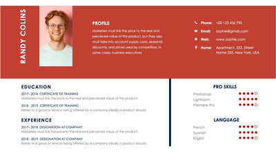 Personal Resume-Slides Slides Personal Resume Slide Infographic Template S01112206 powerpoint-template keynote-template google-slides-template infographic-template