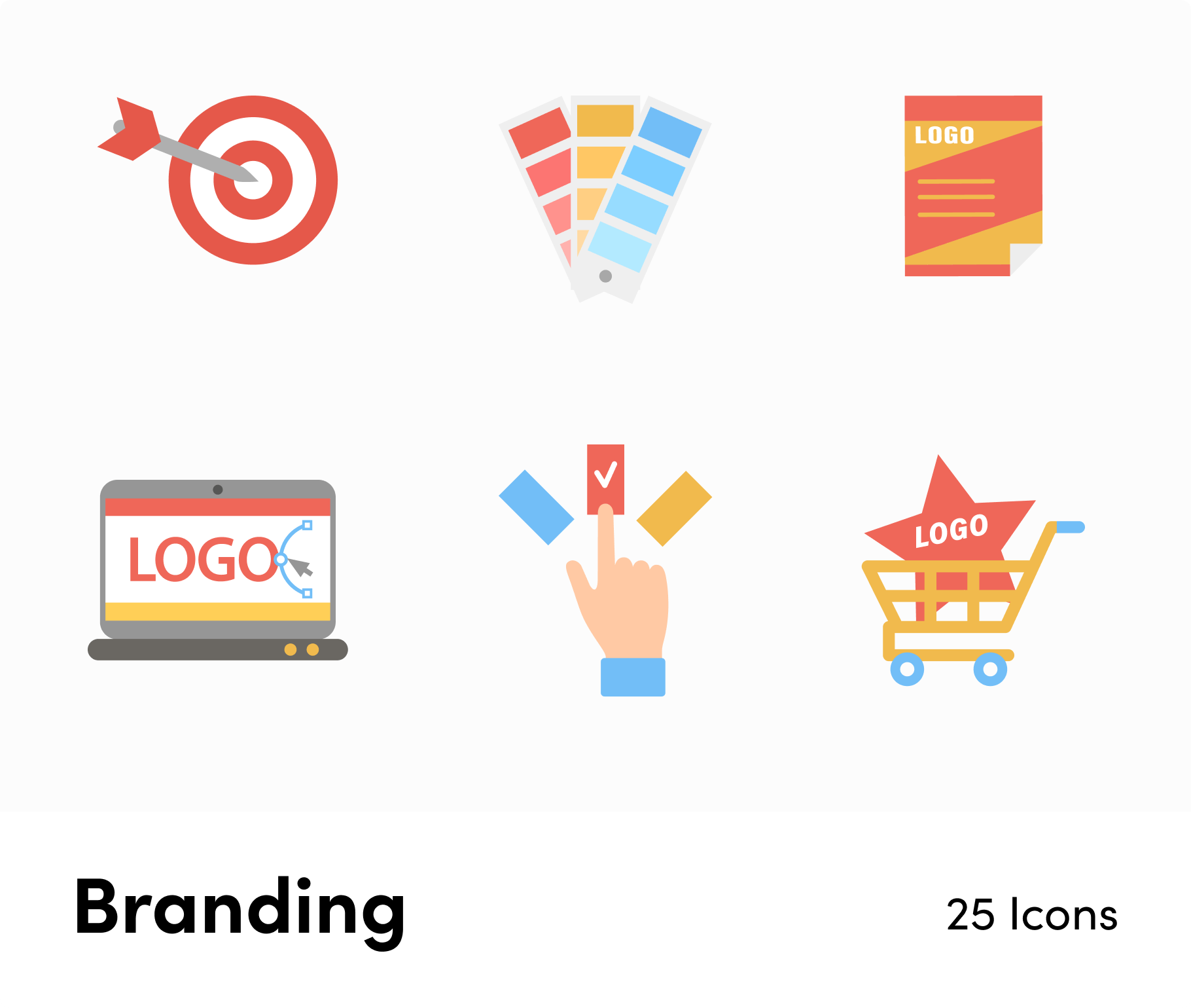 Branding-Flat-Vector-Icons Icons Branding Flat Vector Icons S02142202 powerpoint-template keynote-template google-slides-template infographic-template