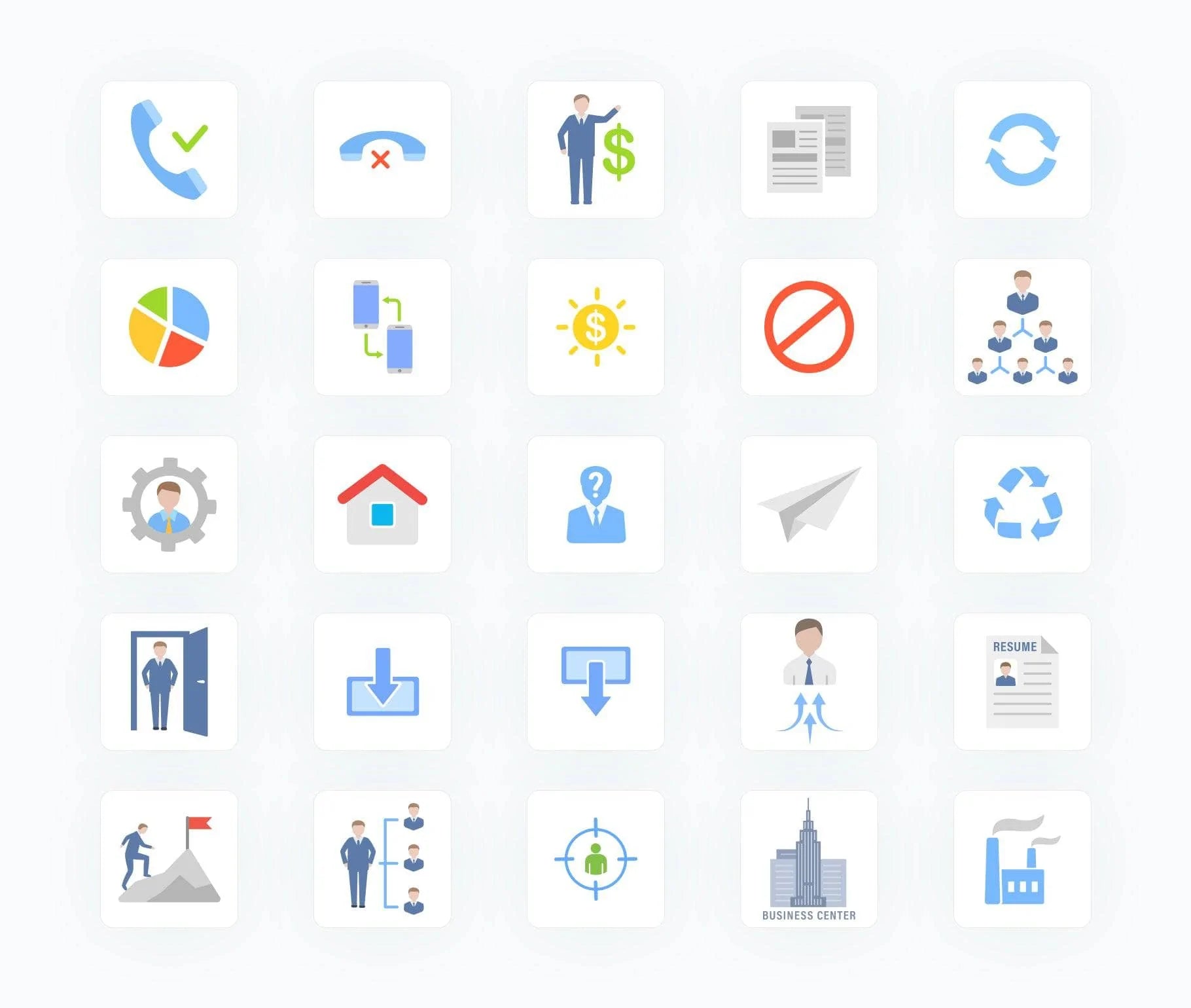 Business-Flat-Vector-Icons Icons Business Flat Vector Icons S02142201 powerpoint-template keynote-template google-slides-template infographic-template