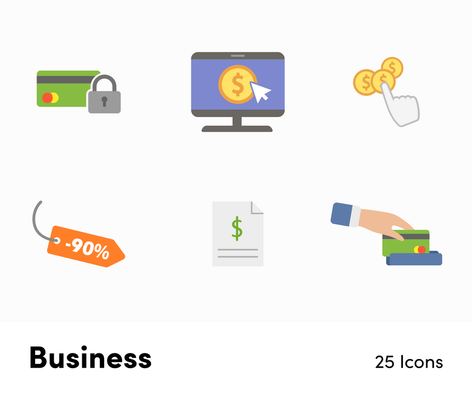 Business Flat Vector Icons S11262104-Icons-Business-Flat-Vector-Icons-Powerpoint-Keynote-Google-Slides-Adobe-Illustrator-Infografolio