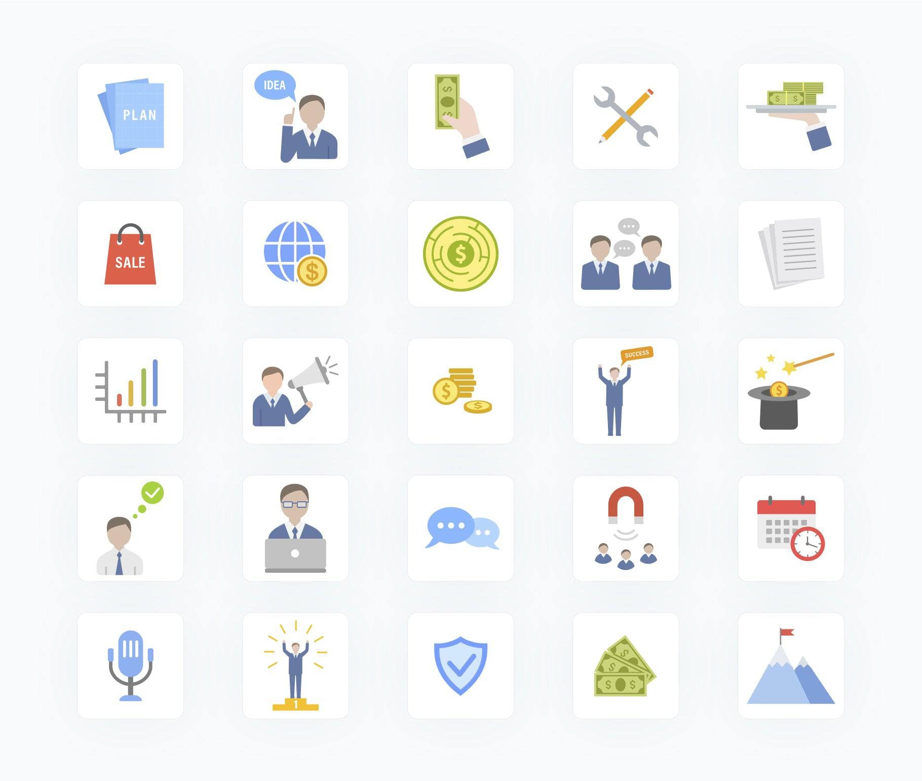 Business-Flat-Vector-Icons Icons Business Flat Vector Icons S11262106 powerpoint-template keynote-template google-slides-template infographic-template