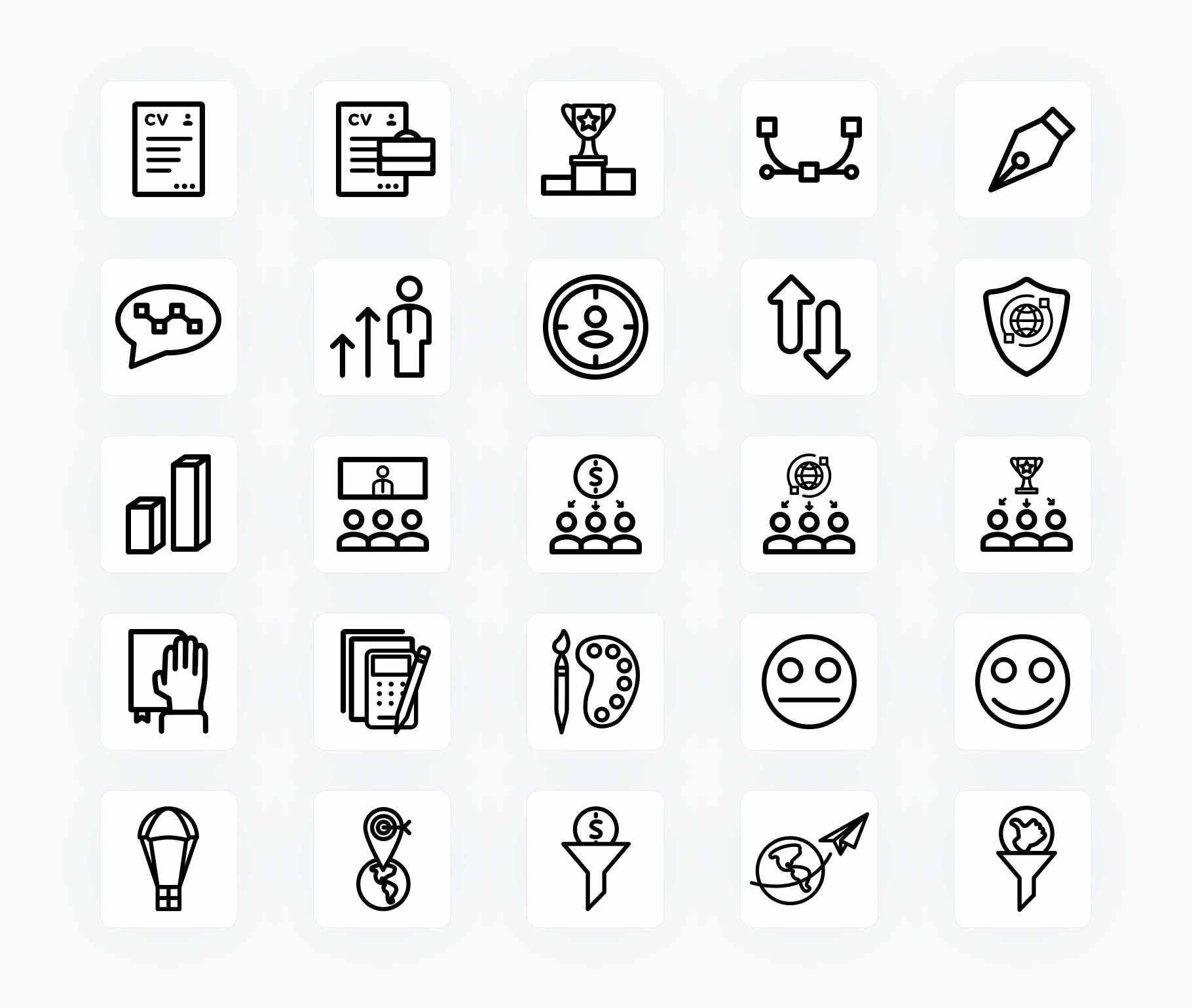 Business-Outline-Vector-Icons Icons Business Outline Vector Icons S12162104 powerpoint-template keynote-template google-slides-template infographic-template