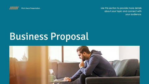 Business-Proposal-Deck Slides Orange Teal Blue Simple and Professional Presentation Business Proposal Template S10122201 powerpoint-template keynote-template google-slides-template infographic-template