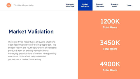 Business-Proposal-Deck Slides Royal Blue Light Orange Minimal and Simple Presentation Business Proposal Template S10072201 powerpoint-template keynote-template google-slides-template infographic-template
