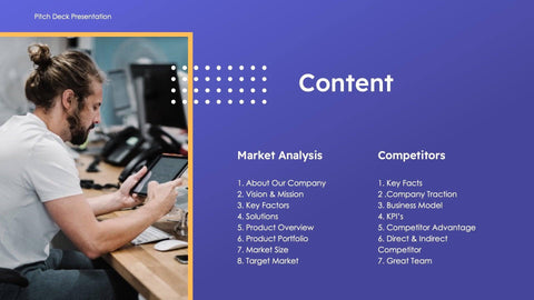 Business-Proposal-Deck Slides Violet and Yellow Simple and Professional Presentation Business Proposal Template S10102201 powerpoint-template keynote-template google-slides-template infographic-template
