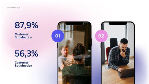 Business-Proposal-Deck Slides Violet Light Pink Gradient and Modern Presentation Business Proposal Template S10122201 powerpoint-template keynote-template google-slides-template infographic-template