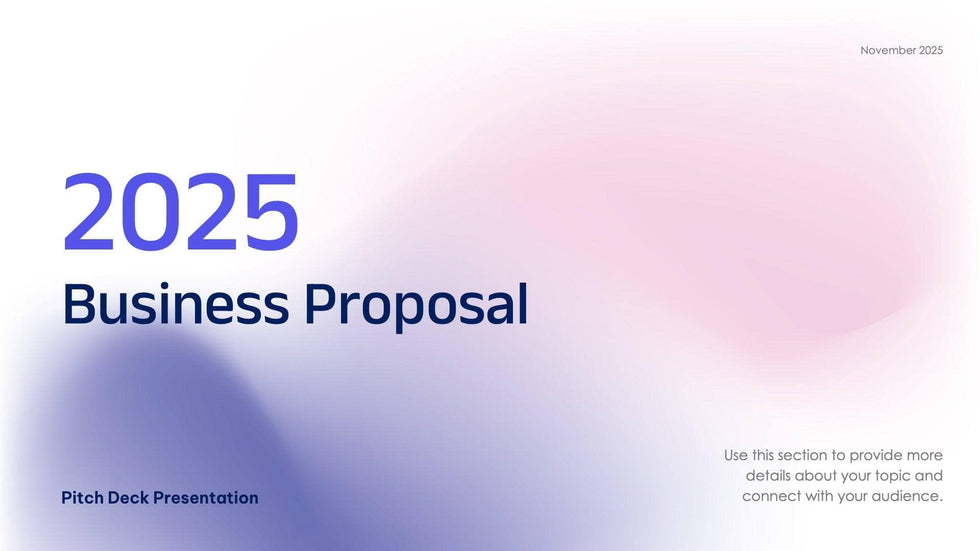Business-Proposal-Deck Slides Violet Light Pink Gradient and Modern Presentation Business Proposal Template S10122201 powerpoint-template keynote-template google-slides-template infographic-template