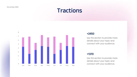 Business-Proposal-Deck Slides Violet Light Pink Gradient and Modern Presentation Business Proposal Template S10122201 powerpoint-template keynote-template google-slides-template infographic-template