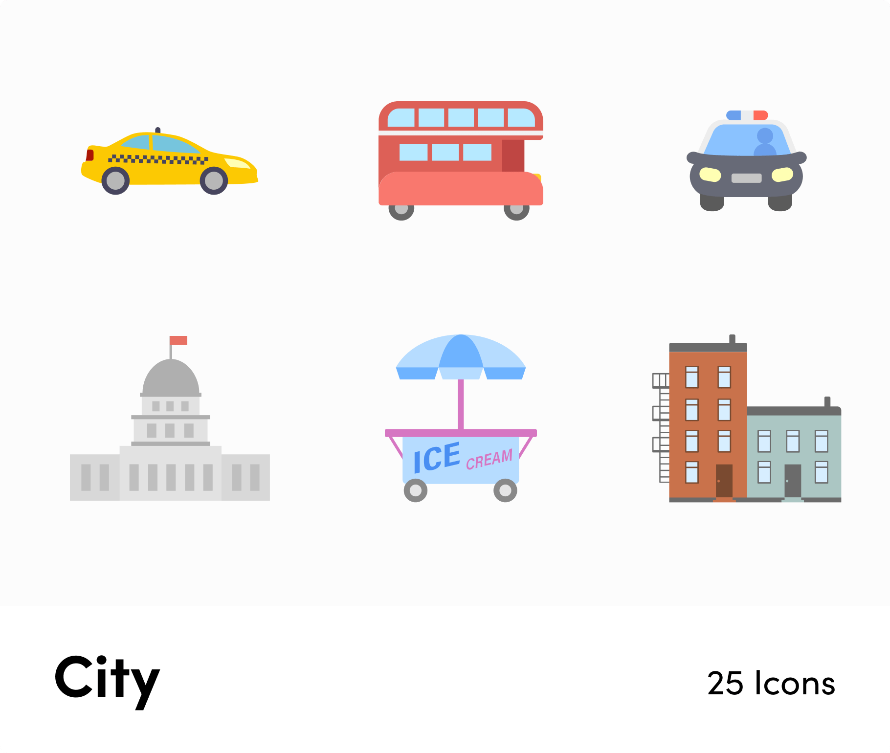 City-Flat-Vector-Icons Icons City Flat Vector Icons S02142203 powerpoint-template keynote-template google-slides-template infographic-template