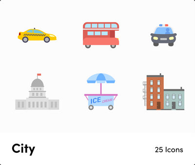 City-Flat-Vector-Icons Icons City Flat Vector Icons S02142203 powerpoint-template keynote-template google-slides-template infographic-template