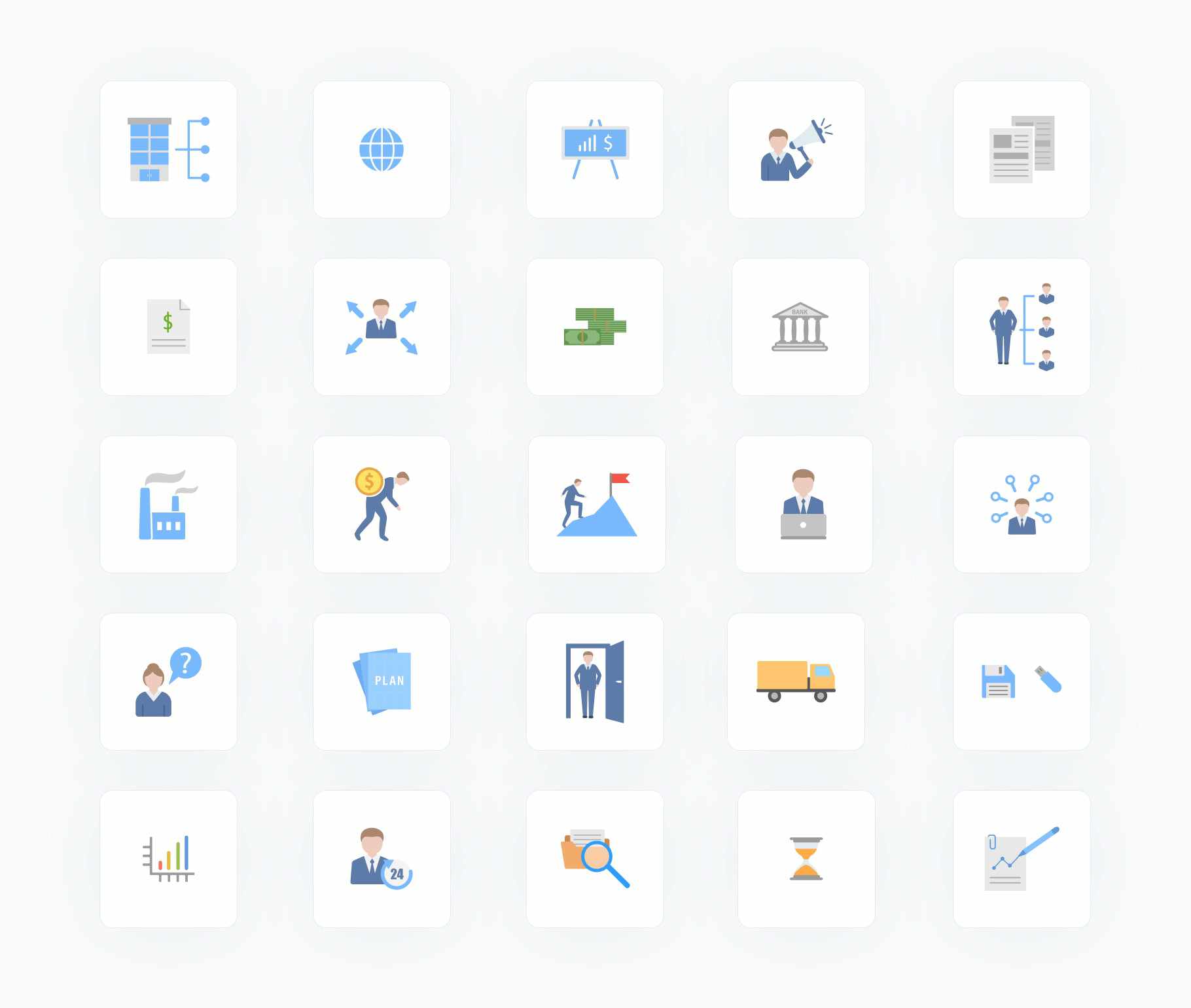 Company Overview Flat Vector Icons S11262103-Icons-Company-Overview-Vector-Icons-Powerpoint-Keynote-Google-Slides-Adobe-Illustrator-Infografolio