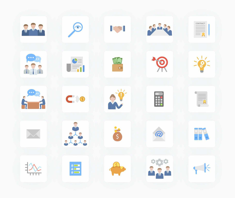 Company Overview Flat Vector Icons S11262104-Icons-Company-Overview-Vector-Icons-Powerpoint-Keynote-Google-Slides-Adobe-Illustrator-Infografolio