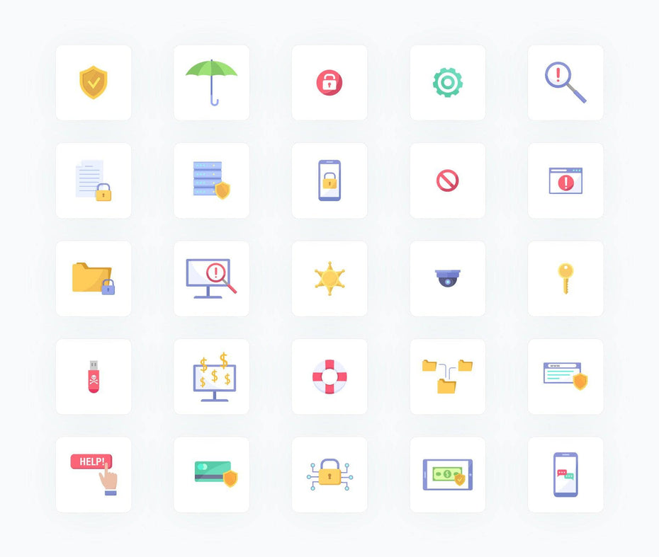 Cybersecurity-Flat-Vector-Icons Icons Cybersecurity Flat Vector Icons S11262101 powerpoint-template keynote-template google-slides-template infographic-template