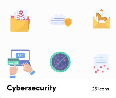 Cybersecurity Flat Vector Icons S11262104-Icons-Cybersecurity-Flat-Vector-Icons-Powerpoint-Keynote-Google-Slides-Adobe-Illustrator-Infografolio