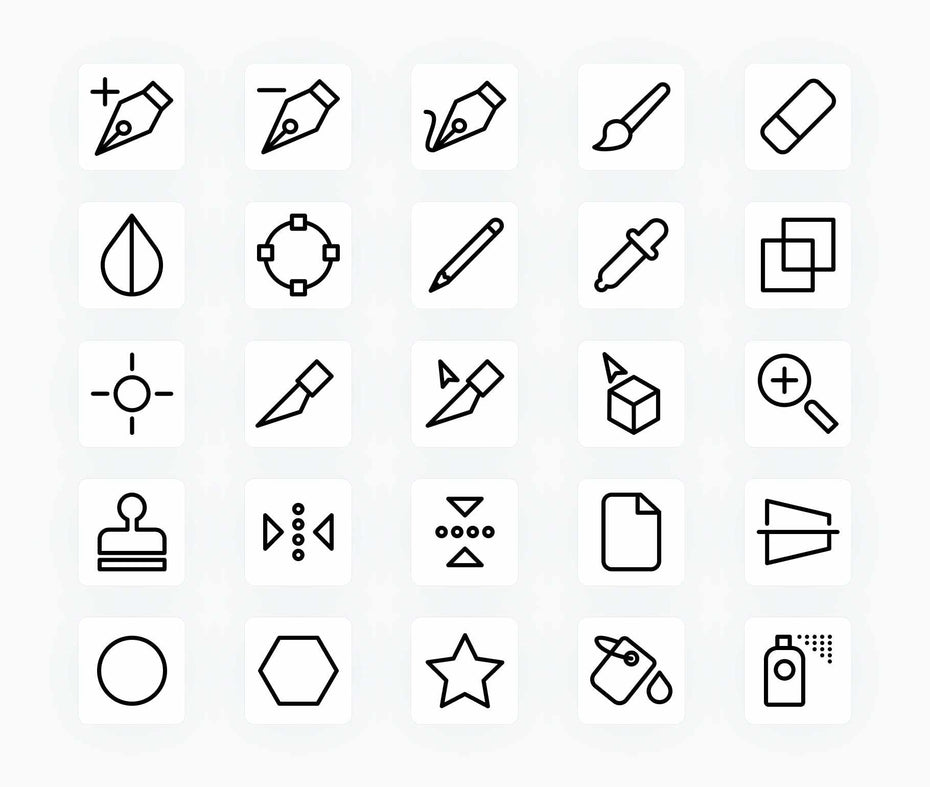 Design-Outline-Vector-Icons Icons Design Outline Vector Icons S12162101 powerpoint-template keynote-template google-slides-template infographic-template