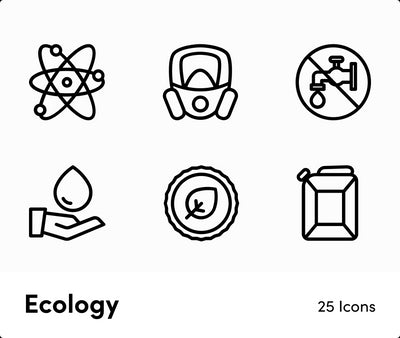 Ecology-Outline-Vector-Icons Icons Ecology Outline Vector Icons S12172104 powerpoint-template keynote-template google-slides-template infographic-template