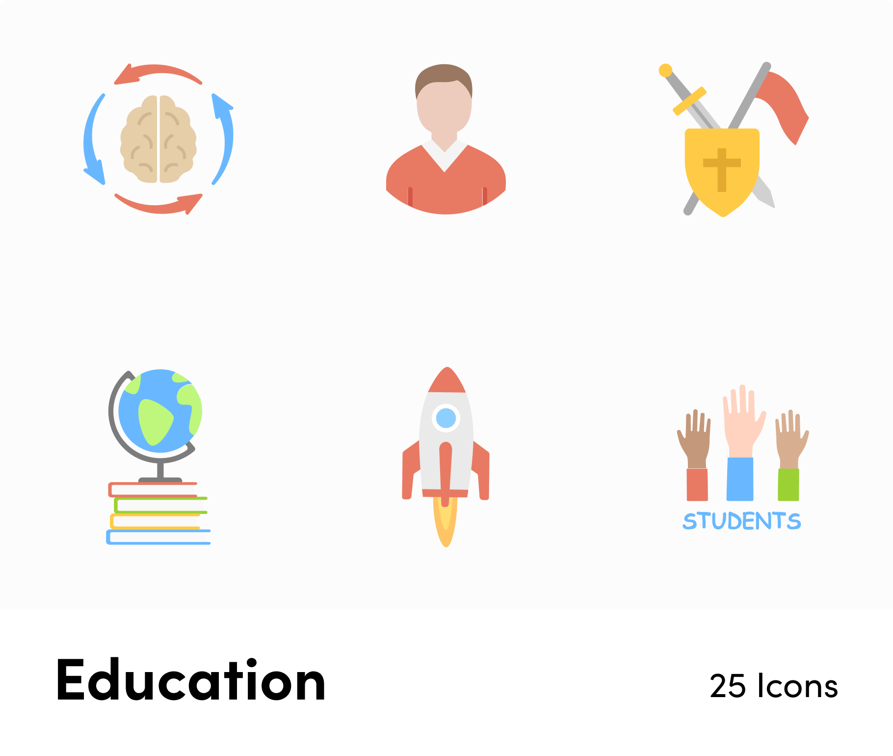 Education-Flat-Vector-Icons Icons Education Flat Vector Icons S01142208 powerpoint-template keynote-template google-slides-template infographic-template