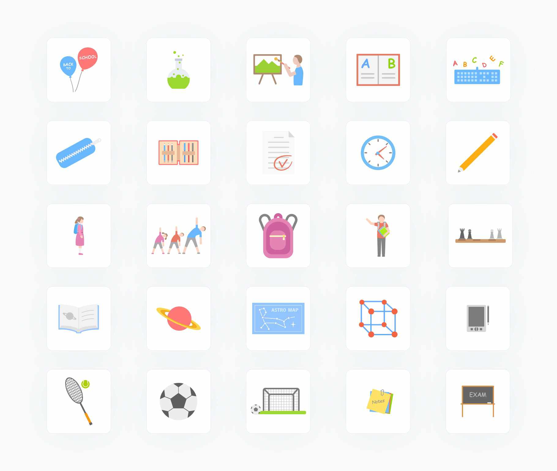 Education-Flat-Vector-Icons Icons Education Flat Vector Icons S01142215 powerpoint-template keynote-template google-slides-template infographic-template