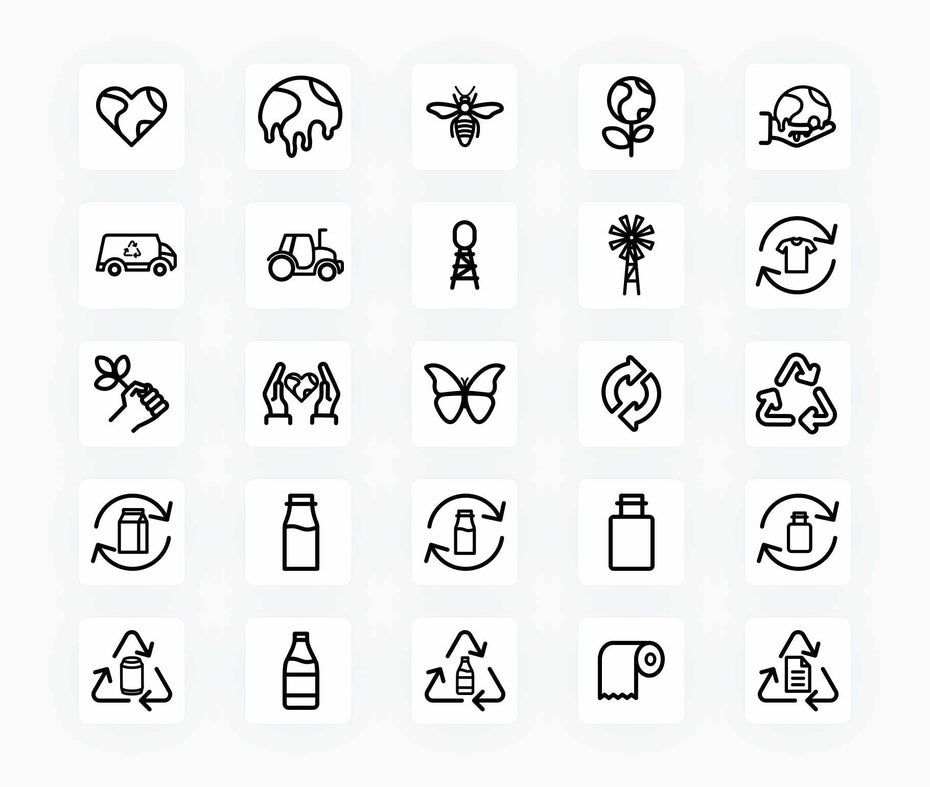 Environment-Outline-Vector-Icons Icons Environment Outline Vector Icons S12162104 powerpoint-template keynote-template google-slides-template infographic-template