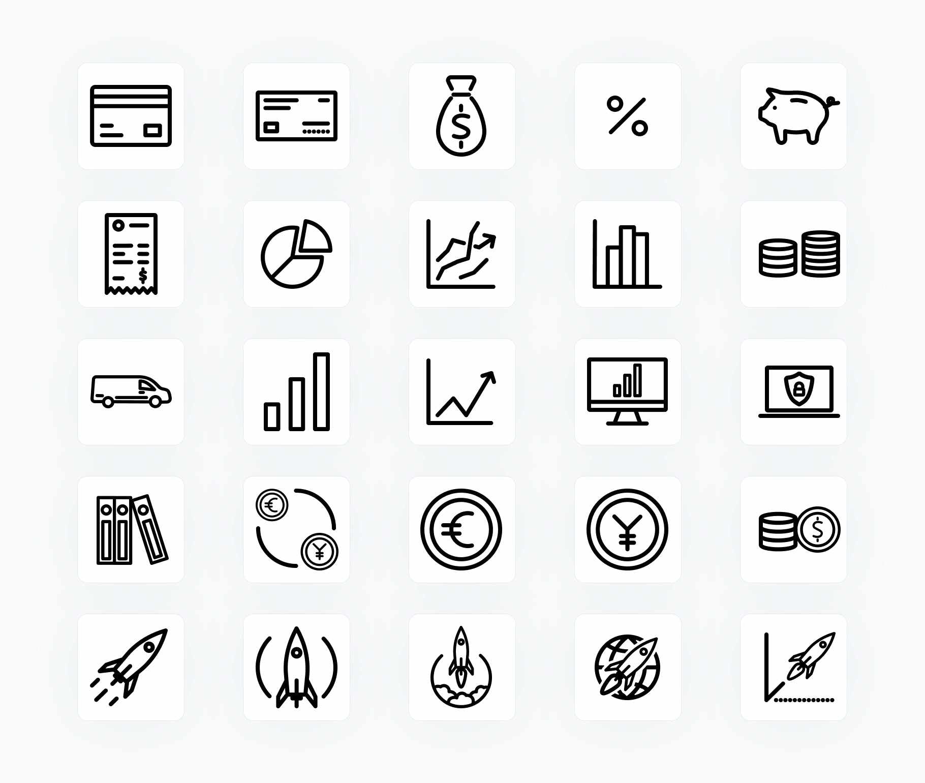 Finance-Outline-Vector-Icons Icons Finance Outline Vector Icons S12162102 powerpoint-template keynote-template google-slides-template infographic-template