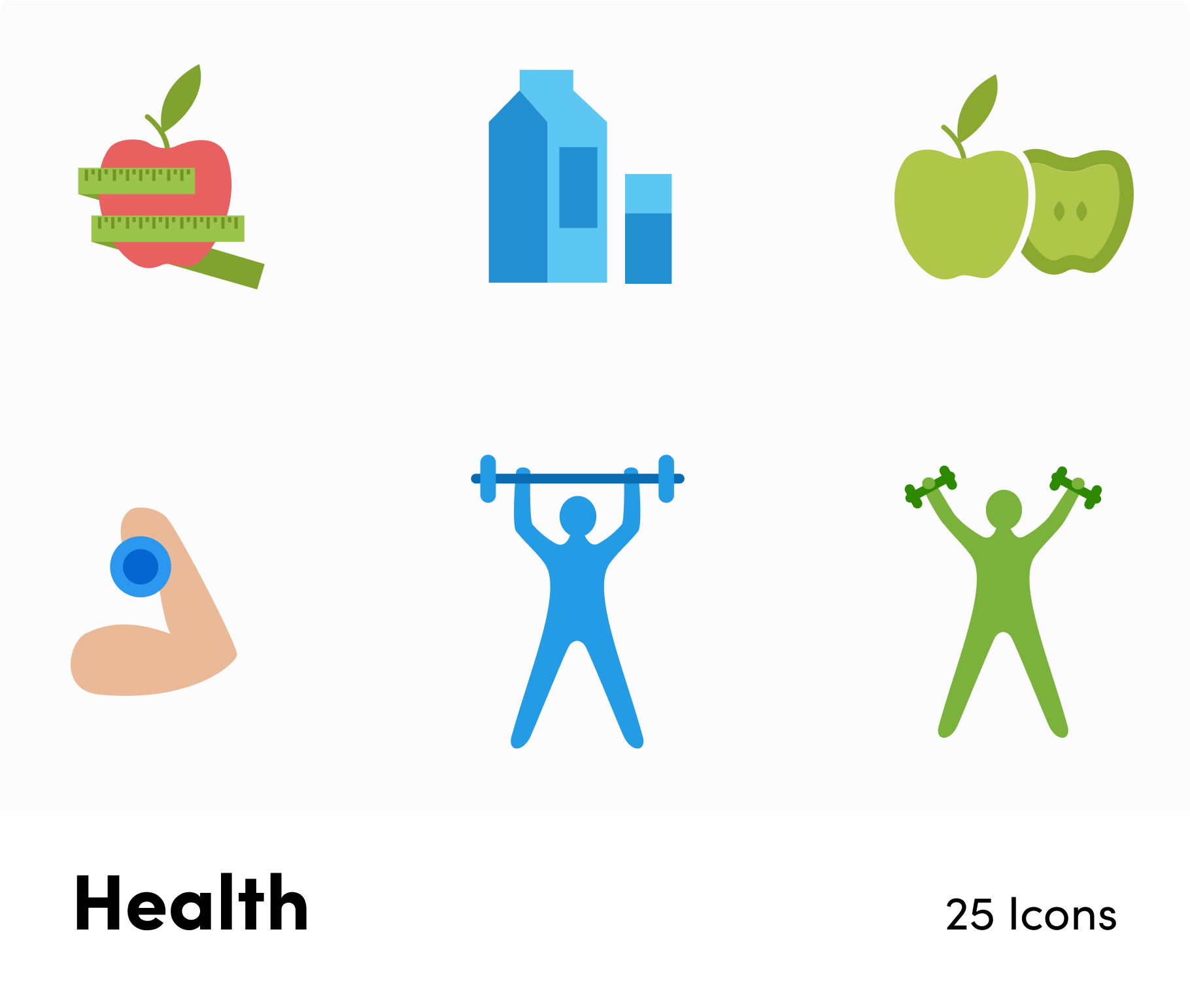Health Flat Vector Icons S12082101-Icons-Health-Flat-Vector-Icons-Powerpoint-Keynote-Google-Slides-Adobe-Illustrator-Infografolio