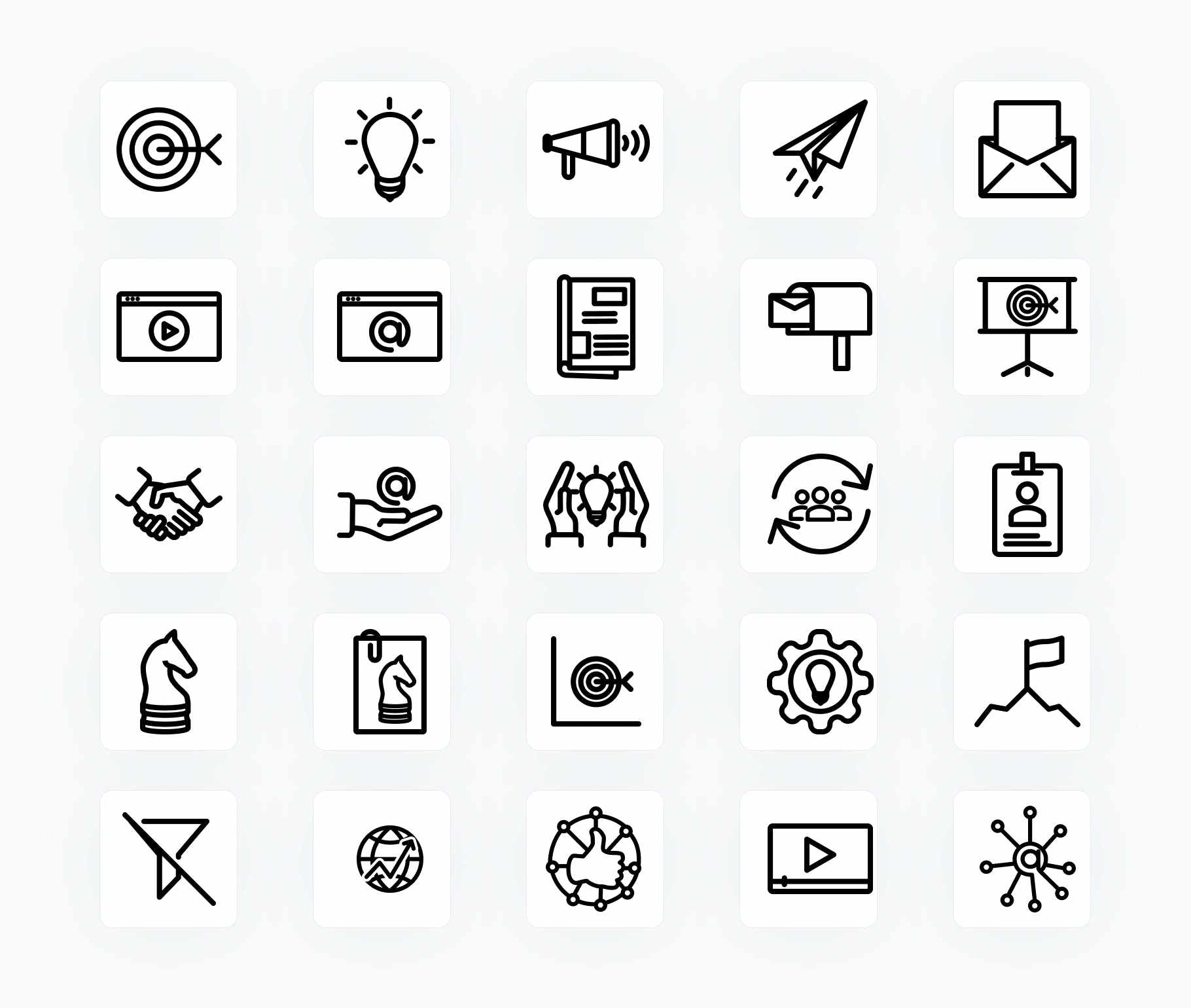 Marketing-Outline-Vector-Icons Icons Marketing Outline Vector Icons S12162101 powerpoint-template keynote-template google-slides-template infographic-template