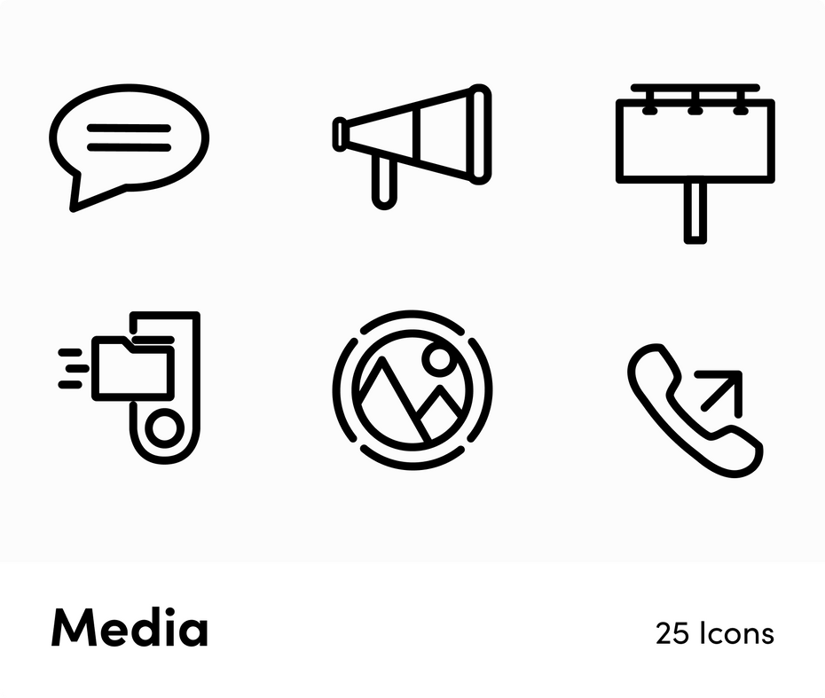 Media-Outline-Vector-Icons Icons Media Outline Vector Icons S12162104 powerpoint-template keynote-template google-slides-template infographic-template