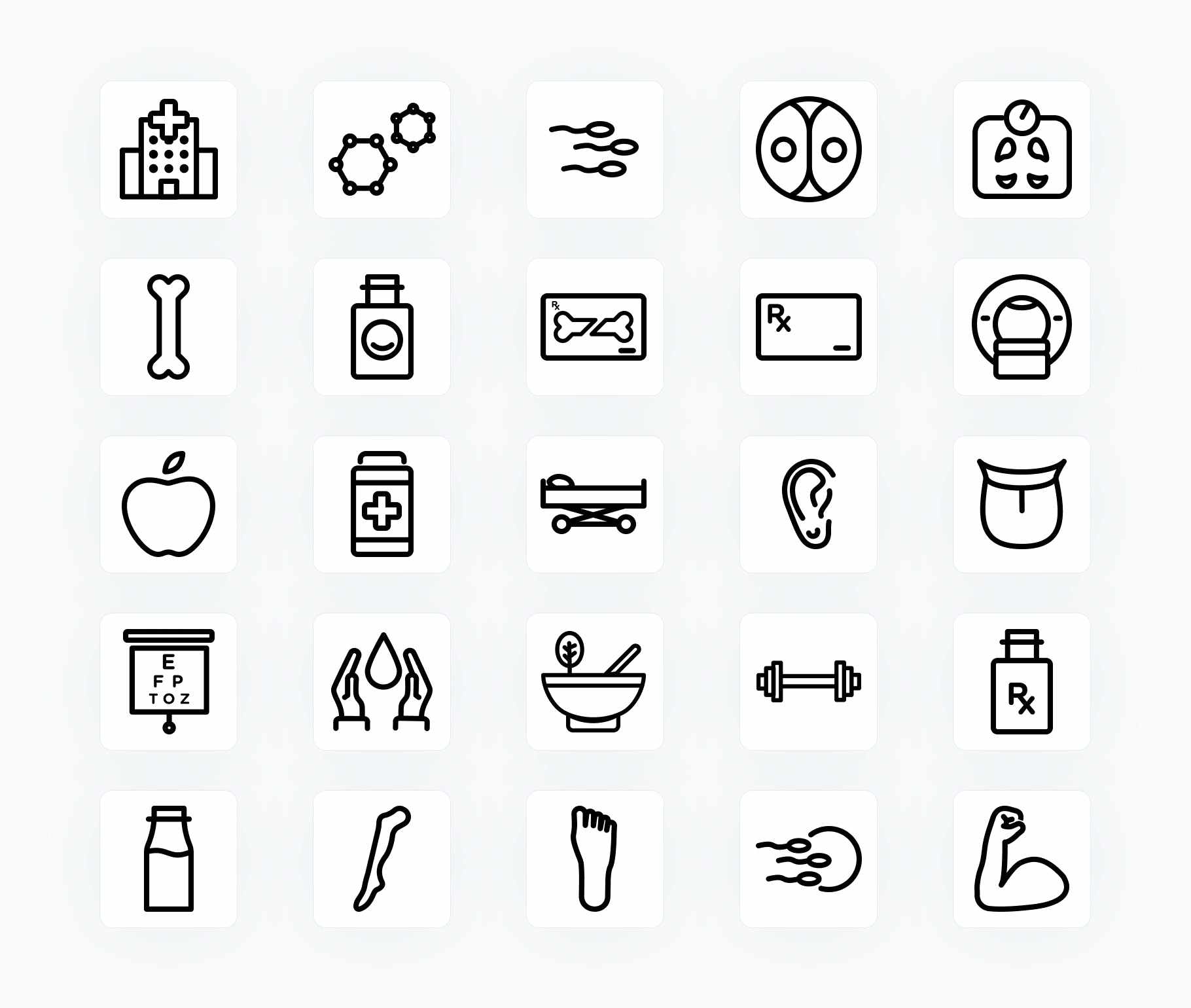 Medicine-Outline-Vector-Icons Icons Medicine Outline Vector Icons S12162103 powerpoint-template keynote-template google-slides-template infographic-template