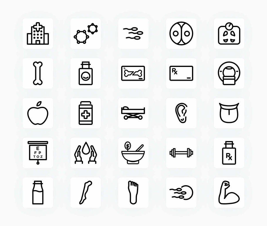 Medicine-Outline-Vector-Icons Icons Medicine Outline Vector Icons S12162103 powerpoint-template keynote-template google-slides-template infographic-template