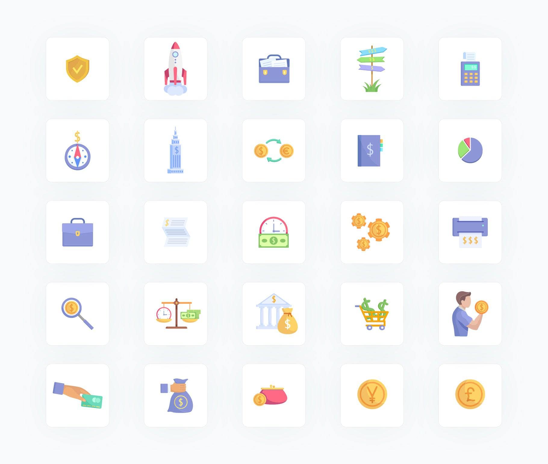 Money and Finances-Flat-Vector-Icons Icons Money and Finances Flat Vector Icons S11262103 powerpoint-template keynote-template google-slides-template infographic-template