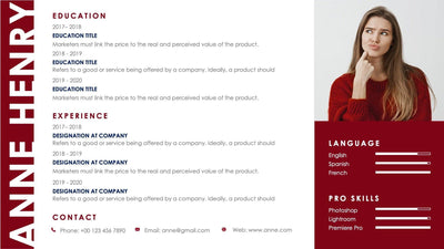 Personal Resume-Slides Slides Personal Resume Slide Infographic Template S01112211 powerpoint-template keynote-template google-slides-template infographic-template