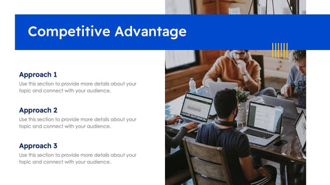 Pitch-Deck-Slides Slides Blue Light Yellow Luxury and Professional Presentation Pitch Deck Template S10032201 powerpoint-template keynote-template google-slides-template infographic-template