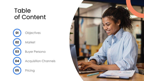 Pitch-Deck-Slides Slides Blueberry and Vermilion Professional and Minimal Presentation Pitch Deck Template S10042201 powerpoint-template keynote-template google-slides-template infographic-template