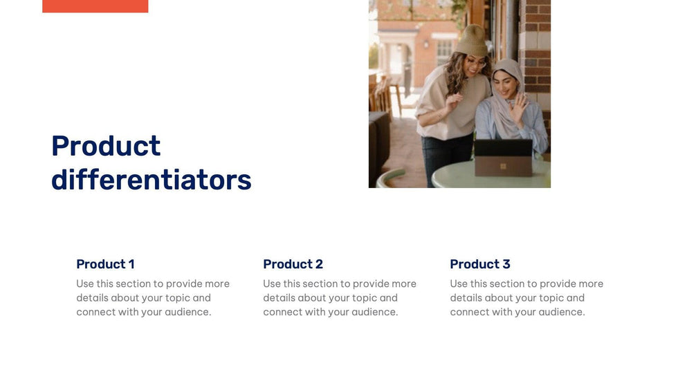 Pitch-Deck-Slides Slides Orange and Blue Minimal and Professional Presentation Sales Deck Template S11022201 powerpoint-template keynote-template google-slides-template infographic-template