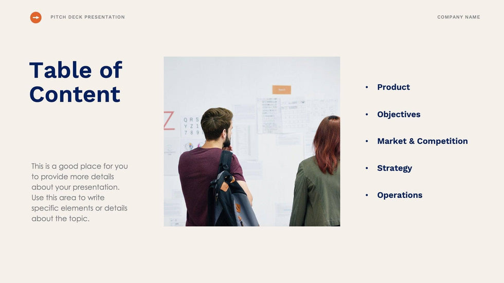 Pitch-Deck-Slides Slides Terracota Dark Blue Clean and Simple Presentation Pitch Deck Template S10032201 powerpoint-template keynote-template google-slides-template infographic-template