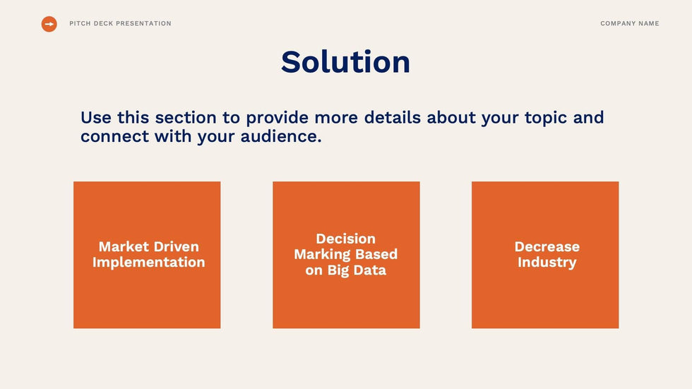 Pitch-Deck-Slides Slides Terracota Dark Blue Clean and Simple Presentation Pitch Deck Template S10032201 powerpoint-template keynote-template google-slides-template infographic-template