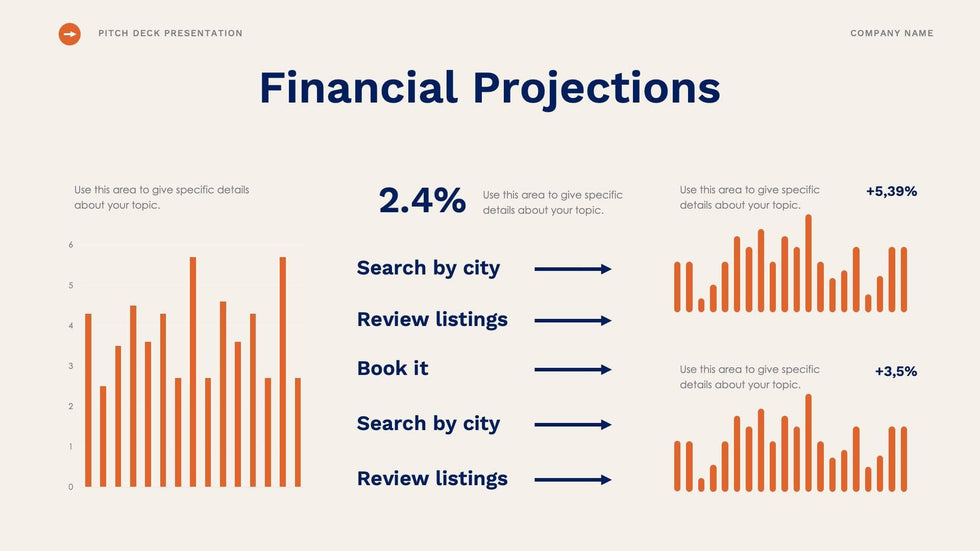 Pitch-Deck-Slides Slides Terracota Dark Blue Clean and Simple Presentation Pitch Deck Template S10032201 powerpoint-template keynote-template google-slides-template infographic-template