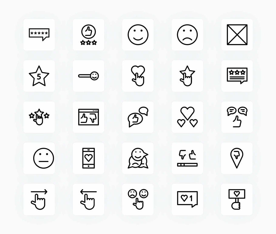 Ratings Customer Review-Outline-Vector-Icons Icons Ratings Customer Review Outline Vector Icons S12212101 powerpoint-template keynote-template google-slides-template infographic-template