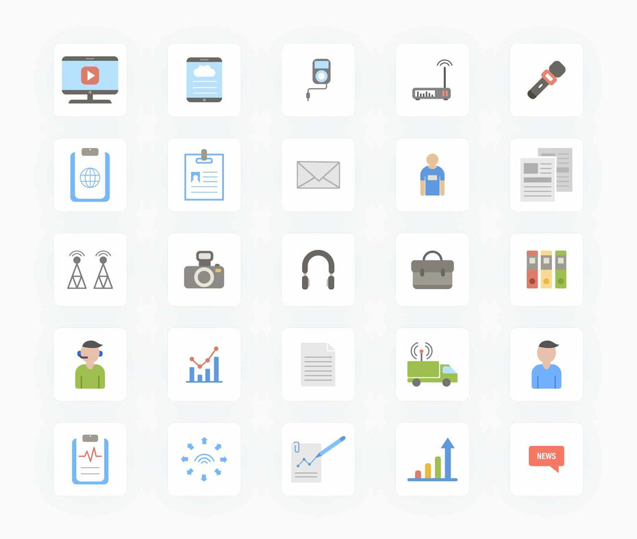 Reports-Flat-Vector-Icons Icons Reports Flat Vector Icons S12082103 powerpoint-template keynote-template google-slides-template infographic-template