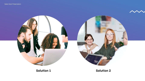 Sales-Deck Slides Blue and Purple Gradient and Professional Presentation Sales Deck Template S11012201 powerpoint-template keynote-template google-slides-template infographic-template