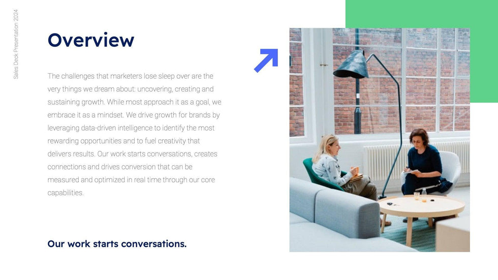 Sales-Deck Slides Green Dark Blue Clean and Professional Presentation Sales Deck Template S11022201 powerpoint-template keynote-template google-slides-template infographic-template