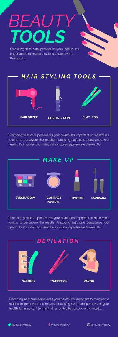 Self Care Infographics V2-Self Care-Powerpoint-Keynote-Google-Slides-Adobe-Illustrator-Infografolio