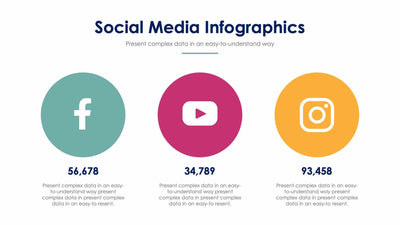 Social Media-Slides Slides Social Media Slide Infographic Template S01042221 powerpoint-template keynote-template google-slides-template infographic-template