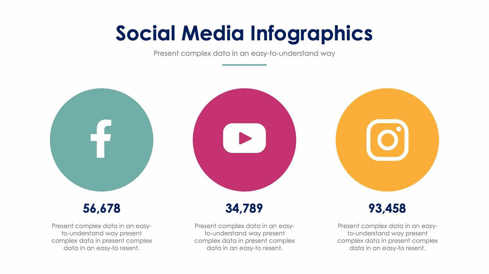 Social Media-Slides Slides Social Media Slide Infographic Template S01042221 powerpoint-template keynote-template google-slides-template infographic-template