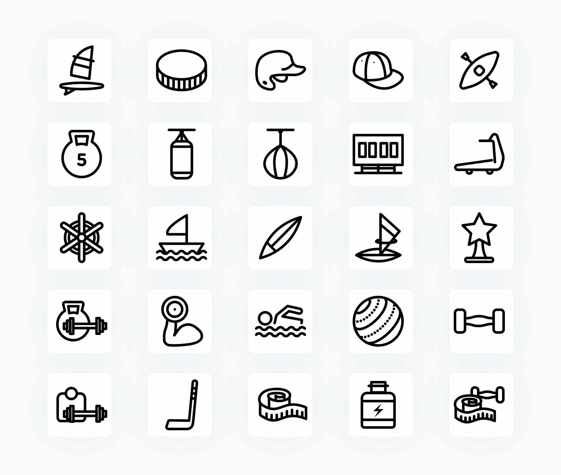 Sport-Outline-Vector-Icons Icons Sport Outline Vector Icons S12162103 powerpoint-template keynote-template google-slides-template infographic-template