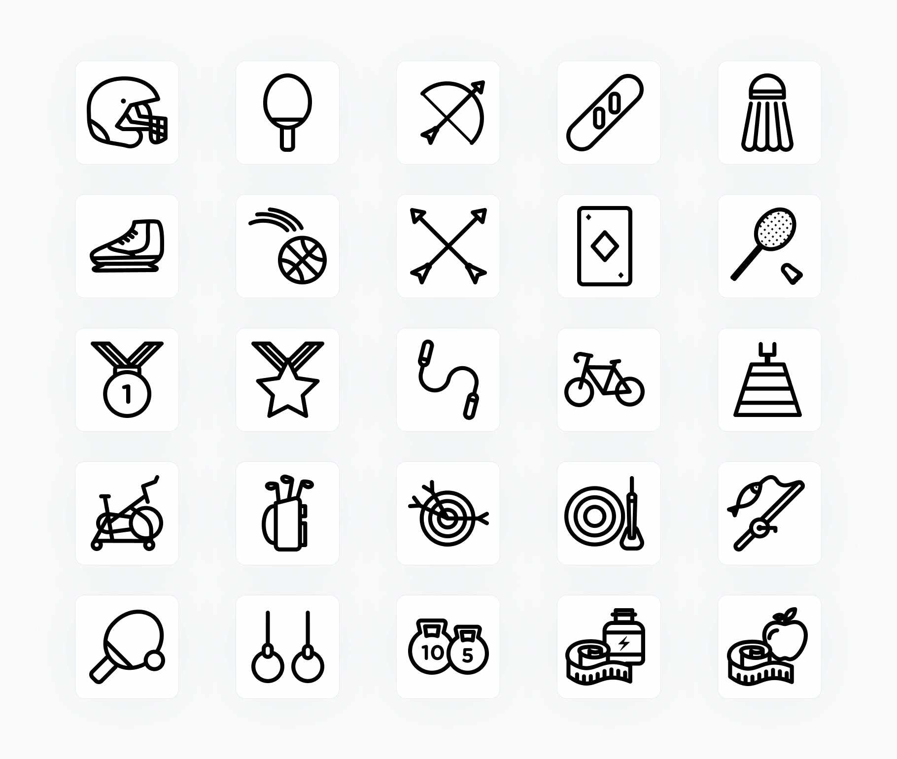 Sport-Outline-Vector-Icons Icons Sport Outline Vector Icons S12162104 powerpoint-template keynote-template google-slides-template infographic-template