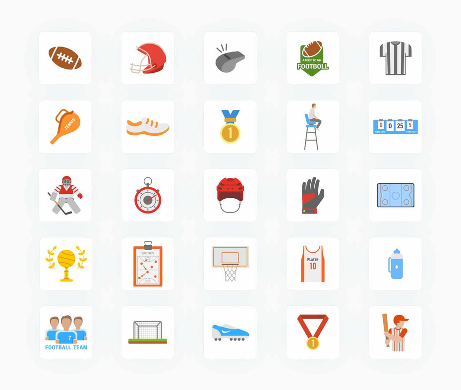 Sport-Vector-Icons Icons Sport Vector Icons S12092101 powerpoint-template keynote-template google-slides-template infographic-template