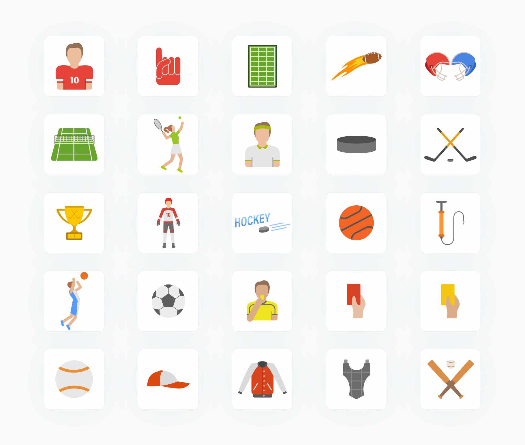 Sport-Vector-Icons Icons Sport Vector Icons S12092102 powerpoint-template keynote-template google-slides-template infographic-template