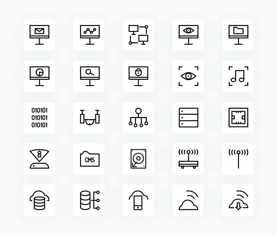 Technology and Data-Outline-Vector-Icons Icons Technology and Data Outline Vector Icons S12222101 powerpoint-template keynote-template google-slides-template infographic-template