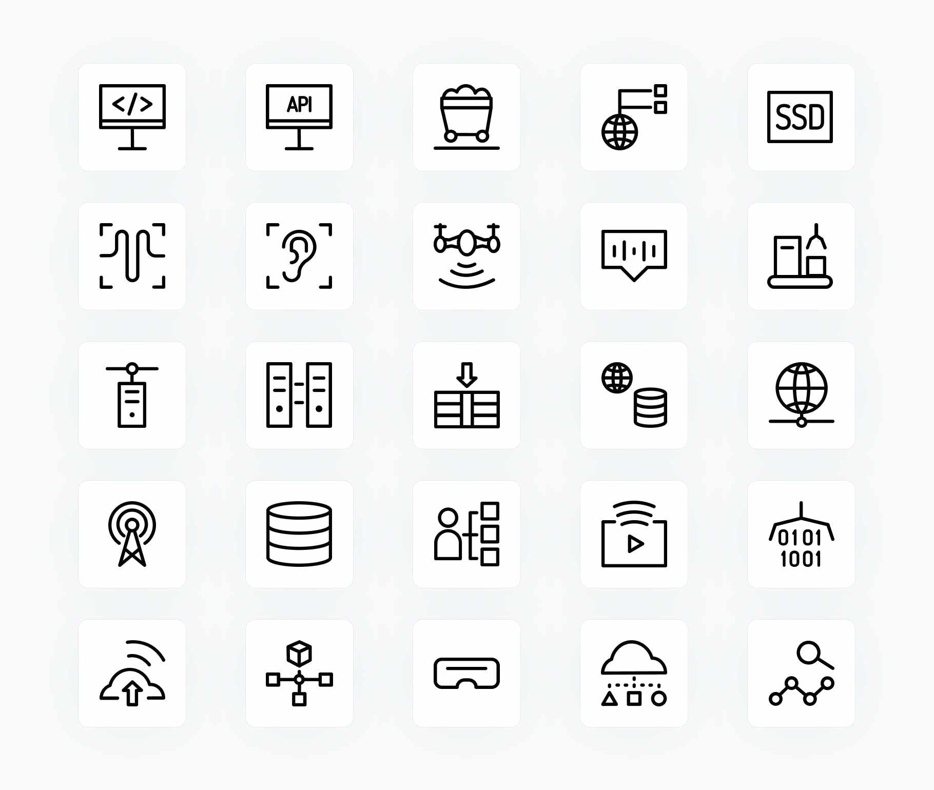 Technology and Data-Outline-Vector-Icons Icons Technology and Data Outline Vector Icons S12222102 powerpoint-template keynote-template google-slides-template infographic-template